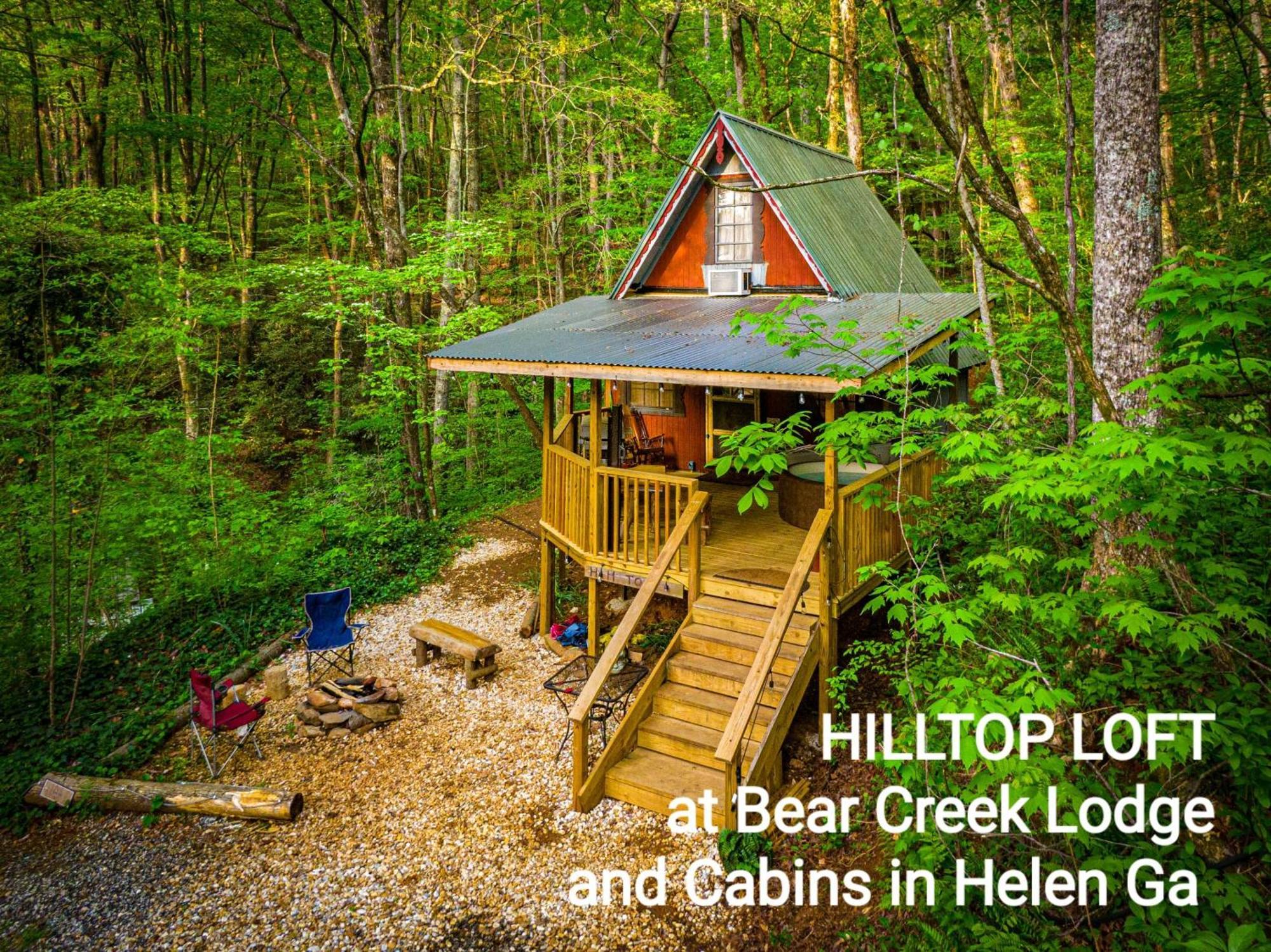 Bear Creek Lodge And Cabins In Helen Ga - Pet Friendly, River On Property, Walking Distance To Downtown ヘレン エクステリア 写真